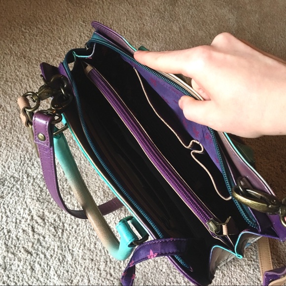 NEW Anuschka Handbag Satchel - Picture 7 of 9